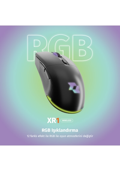 Section XR1 Kablosuz Oyuncu Mouse SMX10200BKEU