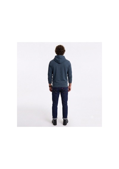 Levi's Pamuk Kapüşonlu Graphic Erkek Sweatshirt Lacivert
