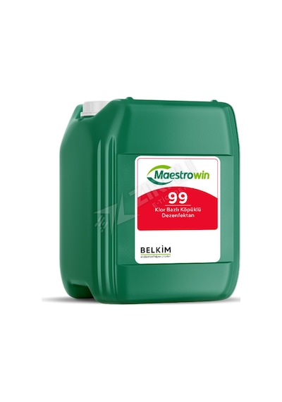 Maestrowin 99 Klor Bazlı Köpüklü Dezenfektan 23 Kg
