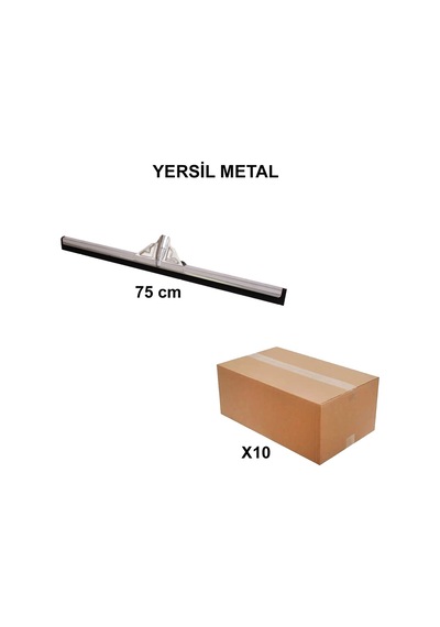 Yersil Metal 75 Cm - 10 Adet Set, Yüksek Kalite