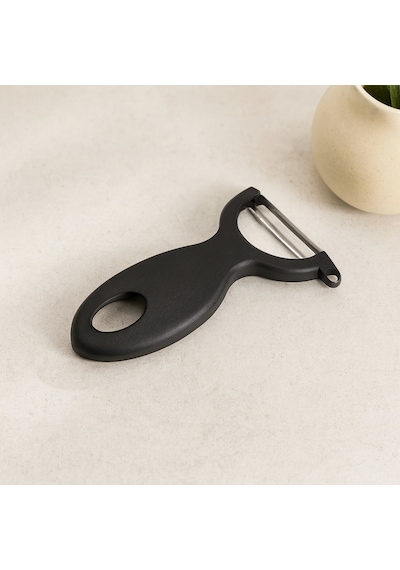 L-00834 Soyacak Siyah Plastik Saplı Çok Renkli