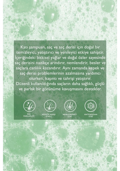 Katı Şampuan Tüm Saç Tipleri