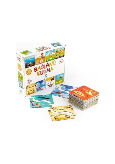 Ca Games 5043 Eğitici Kartlar Bağlantı Kurma 29 Parça