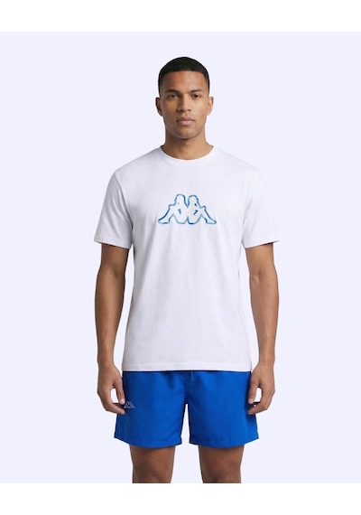 Kappa Logo Marino Erkek Beyaz Regular Tişört