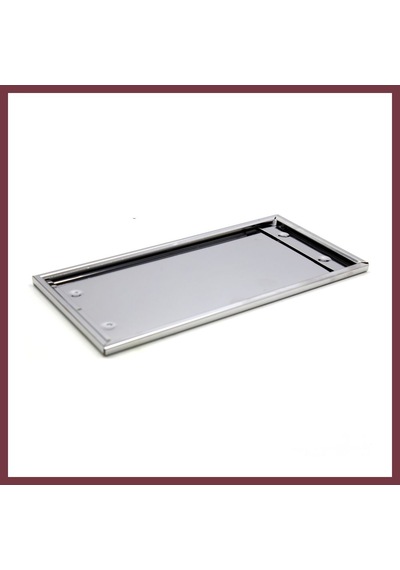 Storeşahin Dikdörtgen Krom Plakalık Araba Plaka Altlığı 30x16cm Shn0720