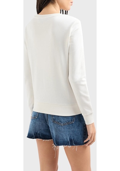 Armani Exchange Bayan Sweat 3dym92 Yjfdz 1125 Beyaz