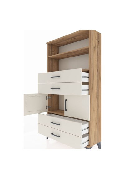 Arges Dolap 3 Raflı 4 Çekmeceli 2 Kapaklı 88x30x163 Çam-aytaşı Atlas Çam Arges Dolap 3 Raflı 4 Çekmeceli 2 Kapaklı 88x30x163 Çam-aytaşı Atlas Çam
