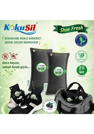 Ayakkabı Koku Giderici Shoe Fresh 2li Set
