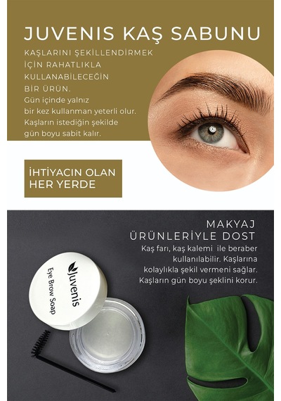 Juvenis Argan Yağlı Besleyici Kaş Sabunu 15 ML