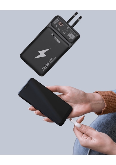Taşınabilir Powerbank 22.5w Hızlı Şarjlı Uczzzpg10.000power-1 Çok Renkli