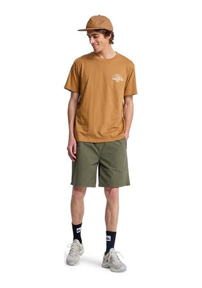 Quiksilver Bliss Point Erkek Kahverengi Tişört