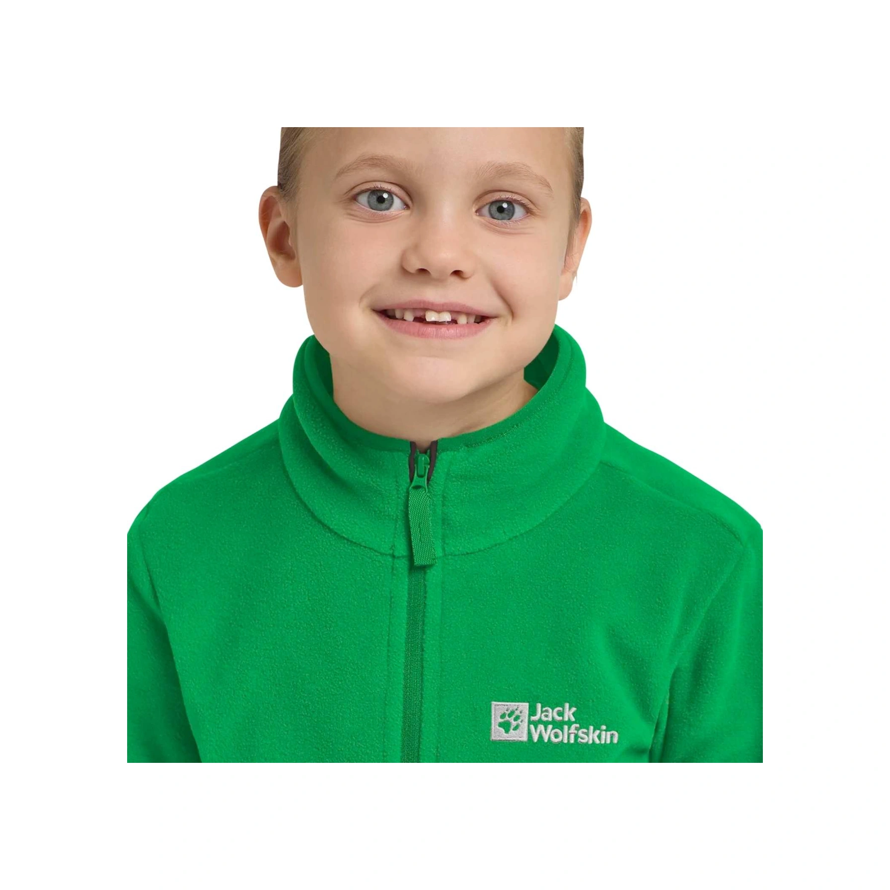 Jack Wolfskın Jack Wolfskin Flowline Ski Kids Unisex Çocuk Yeşil Outdoor Ceketi E0206 Yeşil