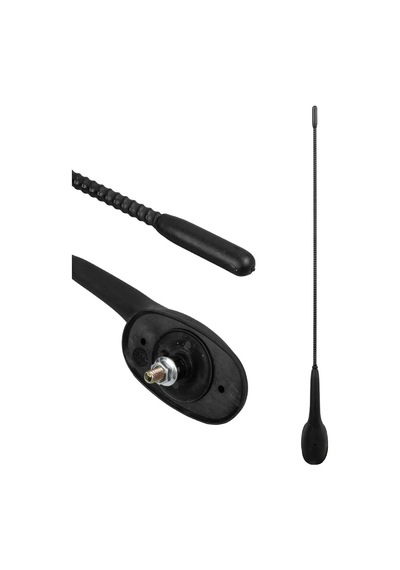 Ayt Powermaster Pm-21804 Fiat Palio Siena İçin Fm Radyo Teyp Anteni Düz Tepe Anteni 125 Cm Kablolu