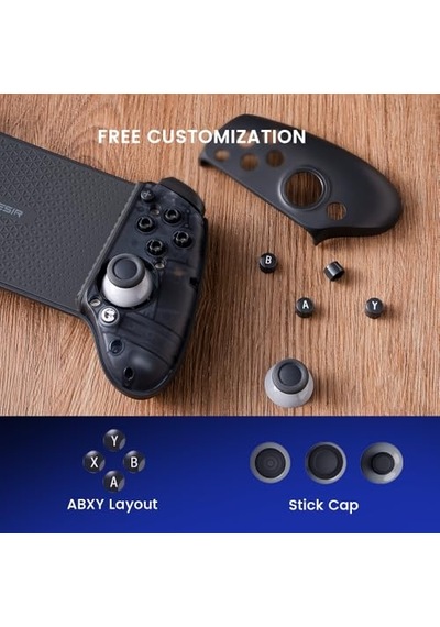 G8 Plus Bluetooth Mobile Game Controller For Switch &amp Apple iOS Uyumlu &amp Android &amp Tablets, Wireless Gamepad With Hall Ef Diğer