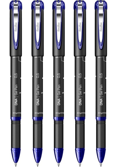 Mavi Pilot Kalem Dna Gel Pen 5 Adet Scrikss Pilot Kalem 0.7 Mm Roller Uçlu Pilot Kalem İnce Uçlu Likit Mürekkepli Pilot Mavi