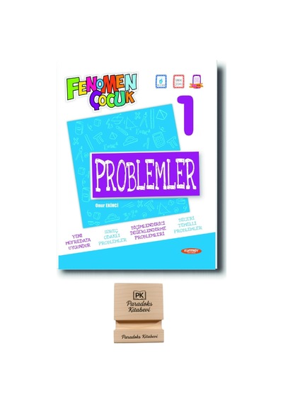 Fenomen Çocuk 1. Sınıf Problemler Kitabı Ve Telefon Standı