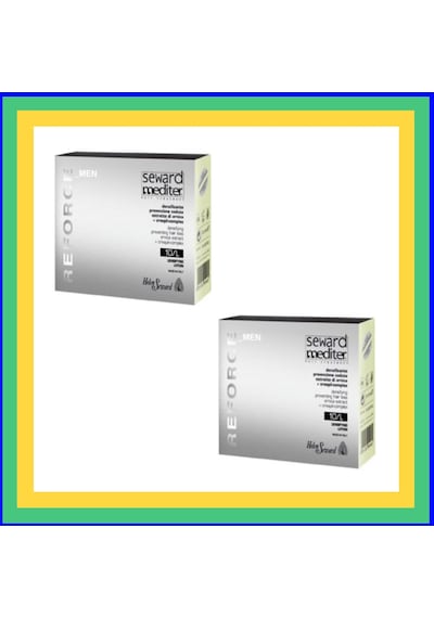 Helen Seward Mediter Reforce Men 10L Saç Dökülmesine Karşı Özel Losyon 12 x 10 ML 2'li Set