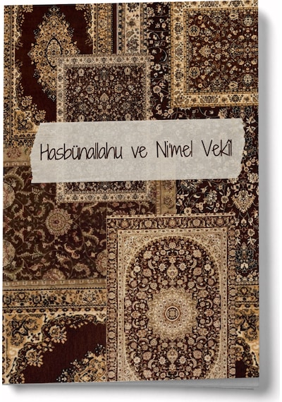 Sufi Serisi 7 Hasbünallahu Ve Ni Mel Vekîl A6 Çizgili Mini Defter Not Defteri Çok Renkli