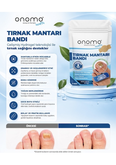 Health Tırnak i Bandı, Hidrojel Tırnak Bakımı 5 Adet