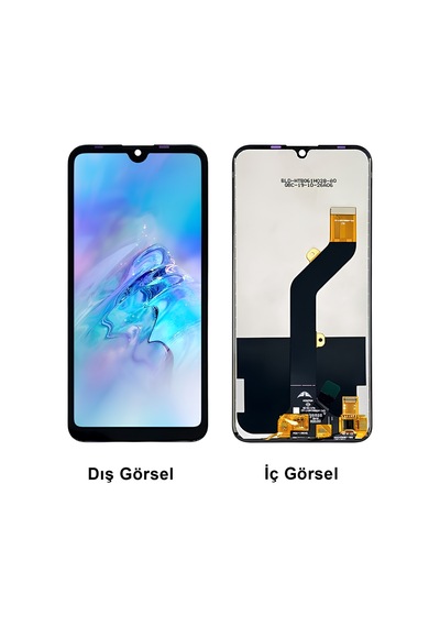 Teknonet Tecno Spark 9c Uyumlu Lcd+dokunmatik - Siyah