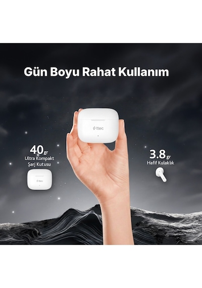 Ttec AirBeat 2KM177  Step Gerçek Kablosuz TWS Bluetooth Kulaklık
