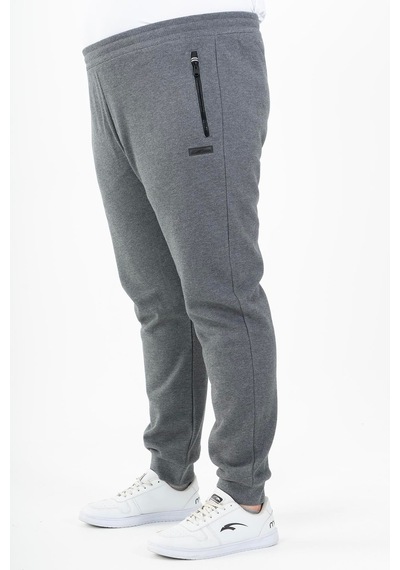 Maraton Sportswear Büyük Beden Erkek Ribana Paça Basic Antrasit Melanj Eşofman Altı 22343-Antrasit Melanj Maraton Sportswear Büyük Beden Erkek Ribana Paça Basic Antrasit Melanj Eşofman Altı 22343-Antrasit Melanj