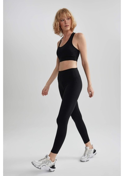 Defacto Defactofit Beli Saran Sporcu Tayt Z0815az23aubk81 Siyah