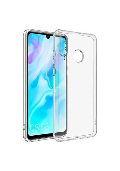 Forzacase Huawei P30 Lite Uyumlu Soft Slim Serisi Şeffaf Silikon Kılıf - Fc194 Şeffaf