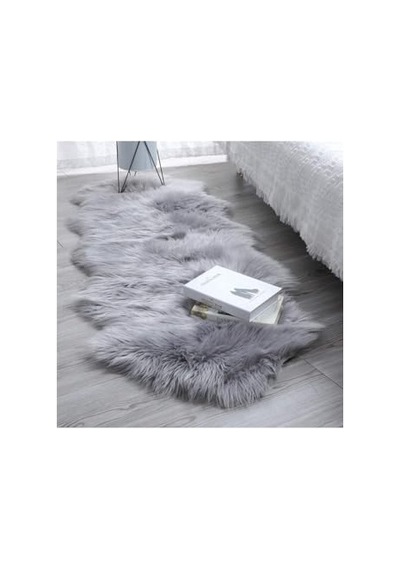 Tr Koyu Gri Kilim Halı Çift Taraflı Makinede Yıkanabilir Mutfak Balkon Banyo Kilimi Diğer