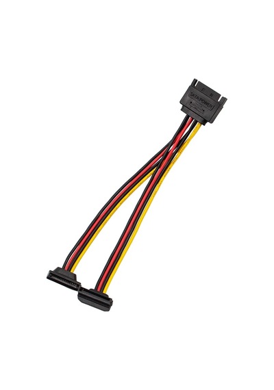 Sata 15 Pin Dişi Erkek 2 Port Çoklayıcı 4683A Y Kablosu Dirsek 90 Sata 15 Pin Dişi Erkek 2 Port Çoklayıcı 4683A Y Kablosu Dirsek 90