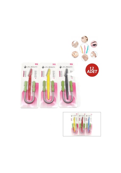 Ers 12 Adet 2cps Kaş Usturas - Yanak Yayı Set