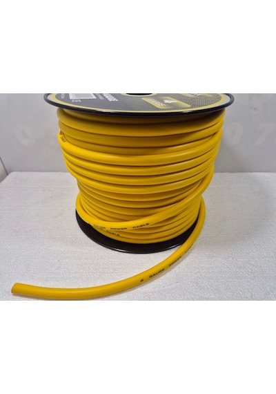 4ga Amfi Güç Kablosu - Aküden Çekilen Anfi Power Kablosu - 5 Metre