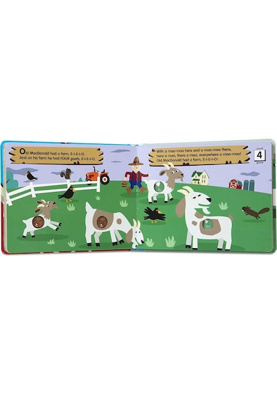 Melissa And Doug Poke-A-Dot Interaktif Kitap - Old Macdonald'S Fa