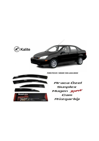 Ford Focus 1 Cam Rüzgarlığı 1998 - 2004 Sunplex Mugen Tip
