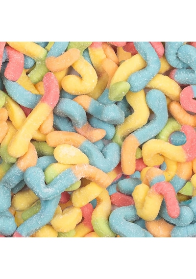 Candy Break Sour Neon Crawlers Solucan Jelibon 113 Gr