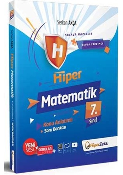 Hiper Zeka 7. Sınıf Hiper Matematik Konu Anlatımlı Soru  Bankası