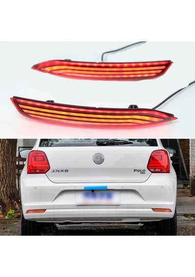 Volkswagen Polo Arka Sis Lambası Ledli 2014-2018 Arası Çizgili