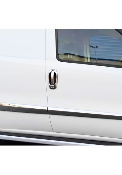 Ebal Otomotiv Fiat Doblo Krom Kapı Kolu ve Çerçevesi 8 Parça 2010-2014 arası