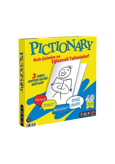 Jkr18 Pictionary Kutu Oyunu - Aıaı-895819 1 Adet