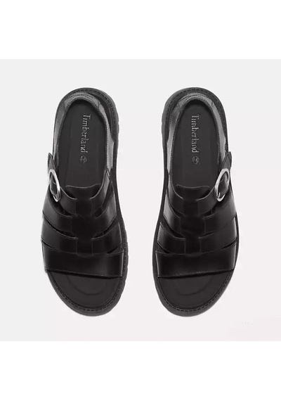 Timberland Kadın Claremont Way Fisherman Siyah Sandalet-4047 Siyah