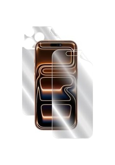 Apple İphone 17 Pro Max İçin Hydrogel Tam Kaplama Ekran Ve Arka Koruma