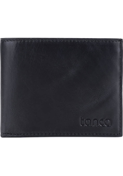 Tamer Tanca Erkek Hakiki Deri Siyah Cüzdan 907 171 Erk Czdn Sk25-26 Sıyah Rıb Siyah