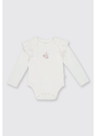 Panço Yenidoğan Uzun Kollu Ekru Body Krem 2421GN03001 Panço Yenidoğan Uzun Kollu Ekru Body Krem 2421GN03001