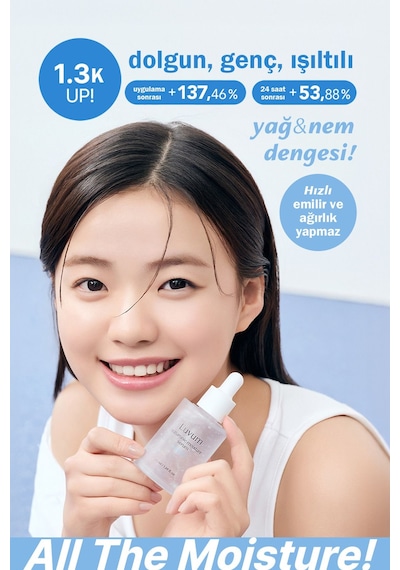 Luvum Bambu Özü ve Bitkisel Hyalüronik Asit İçeren Hipoalerjenik Yoğun Nemlendirici Luvum Bamboo Serum