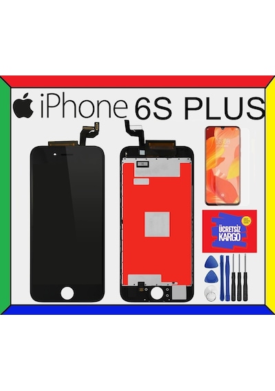 Apple Uyumlu iPhone 6 S Plus Ekran Lcd + Tamir Seti Hediyeli