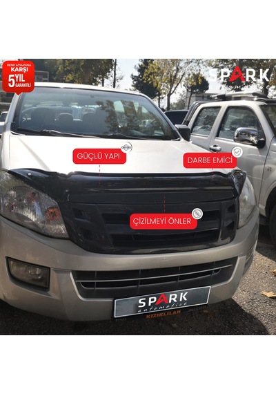 Isuzu D-max 2012-2017 Yıl Aralığı Uyumlu Kaput Rüzgarlığı 3mm