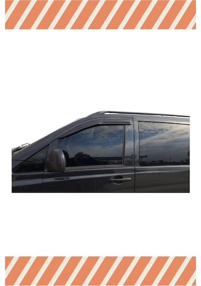 Mercedes Vito 639 Kasa 2004 -2014 Modellerine Özel 2'li Mügen Tip Cam Rüzgarlığı