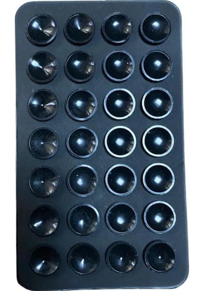 Telefon Vantuz Silikon Öpücük Siyah