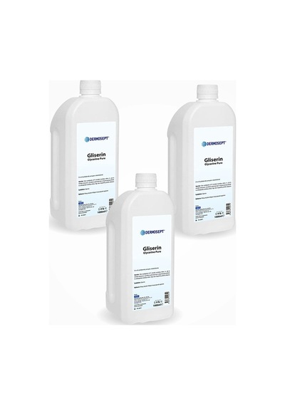 Dermosept Gliserin 1 Lt - 3 Adet