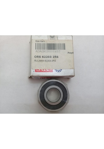 Ors Sabit Bilyalı Rulman 62203 2rs